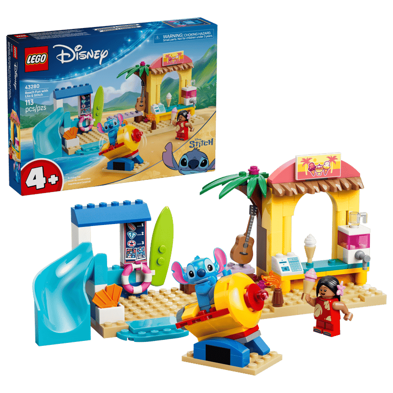 Lego Disney 43280 Diversion En La Playa Con Lilo y Stitch (2)
