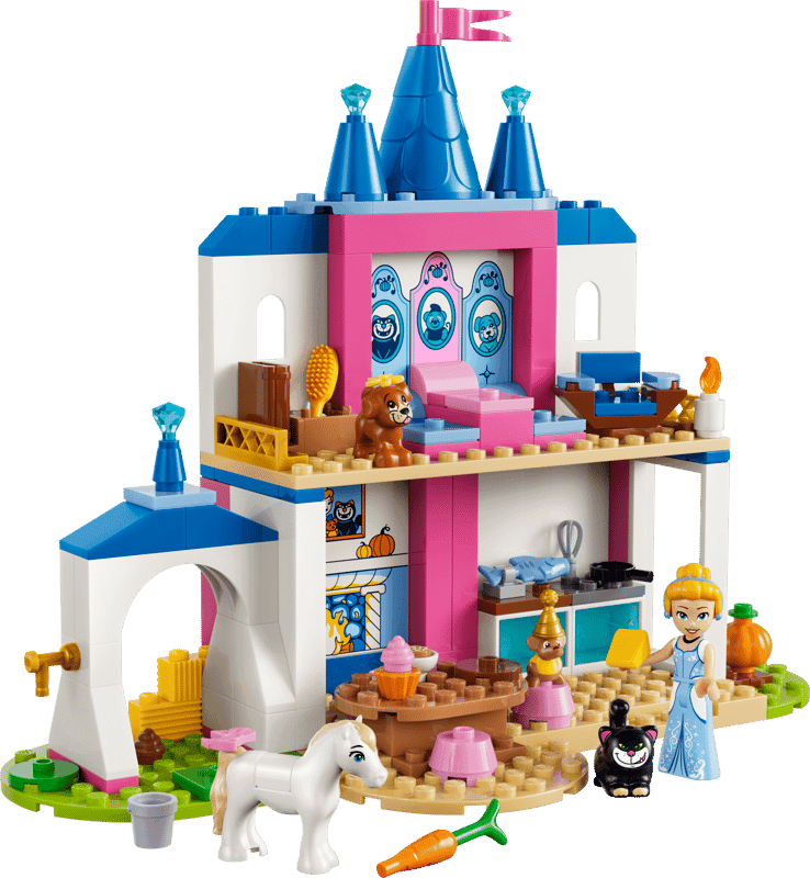 Lego Disney 43283 Castillo De Cenicienta Y Sus Amigos Animales