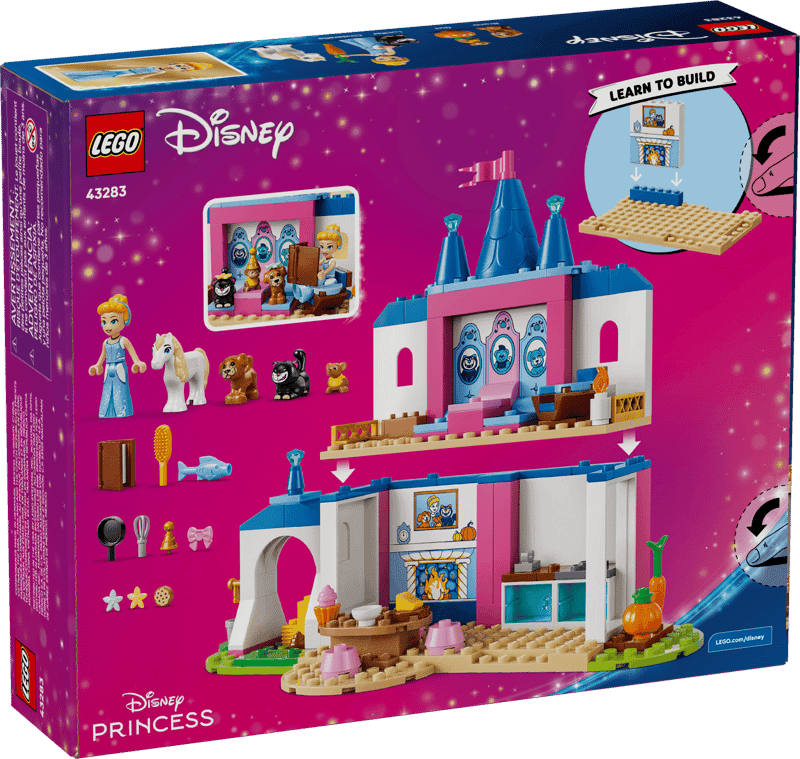 Lego Disney 43283 Castillo De Cenicienta Y Sus Amigos Animales (7)