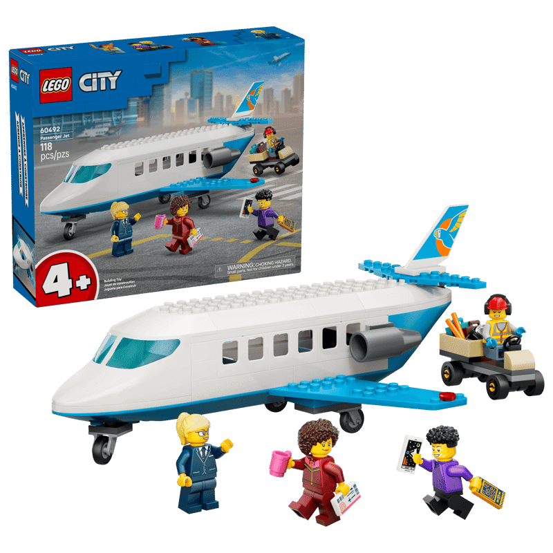 Lego City 60492 Avion De Pasajeros (2)