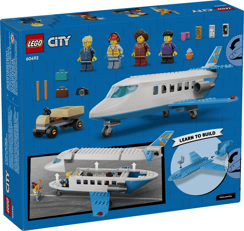 Lego City 60492 Avion De Pasajeros (4)