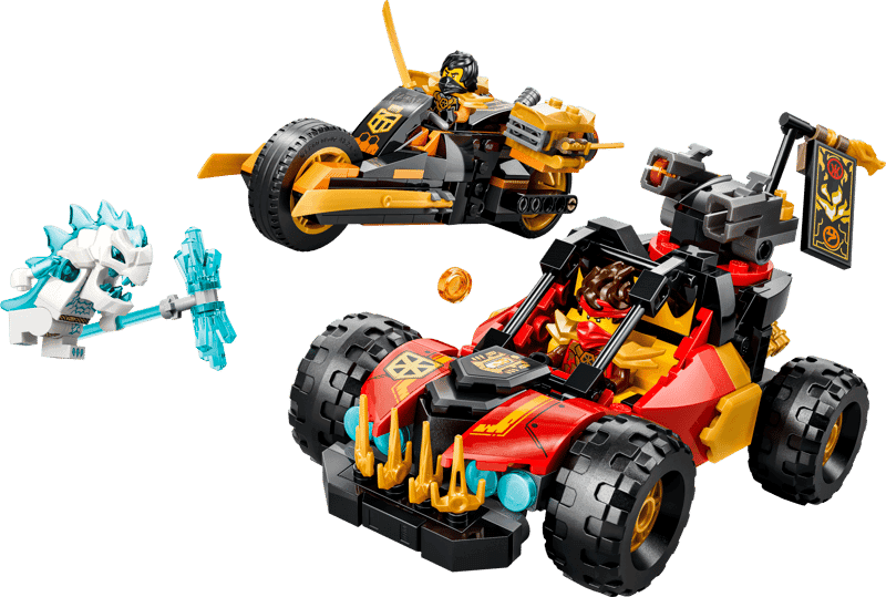 Lego Ninjago 71864 Vehiculos Combinables De Kai Y Cole