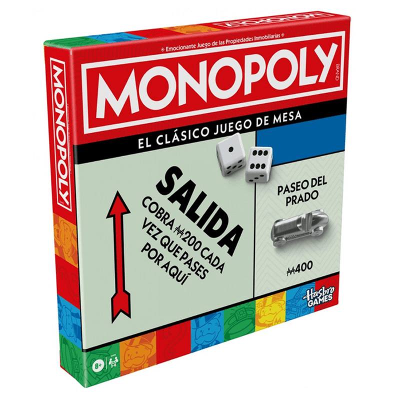 Hasbro Games G0009 Juego De Mesa Monopoly Clasico