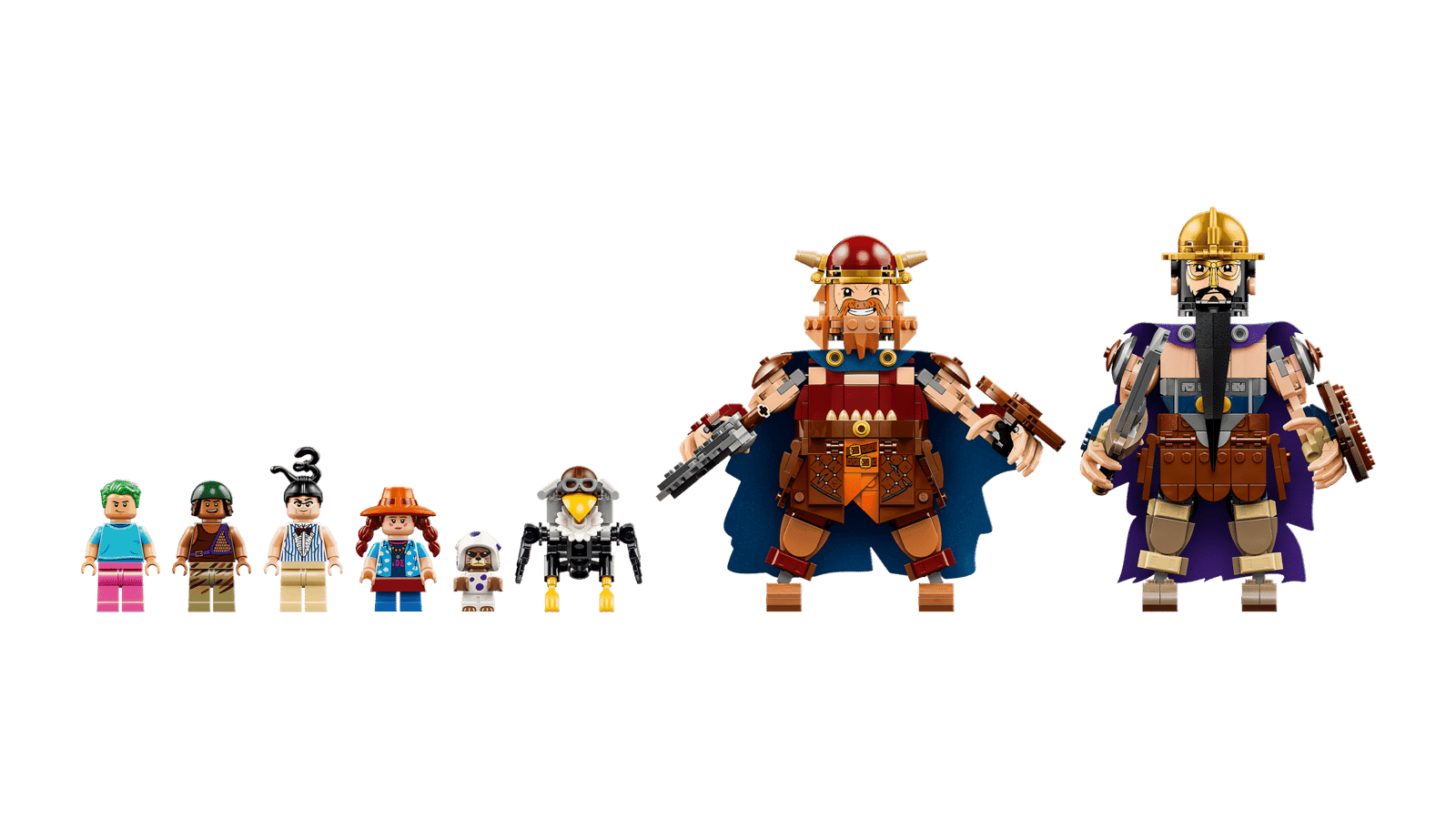 Lego One Piece 75644 Dorry Vs Brogy: Gigantes De Little Garden (4)