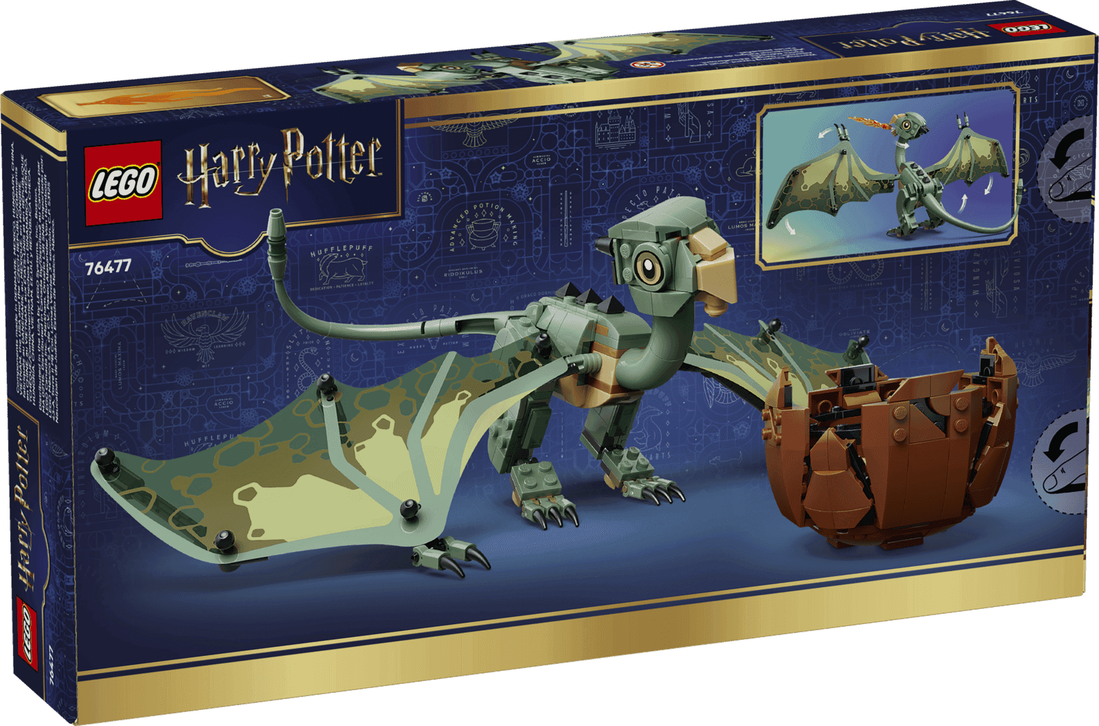 Lego Harry Potter 76477 Norberto: Dragon Bebe De Hagrid (4)