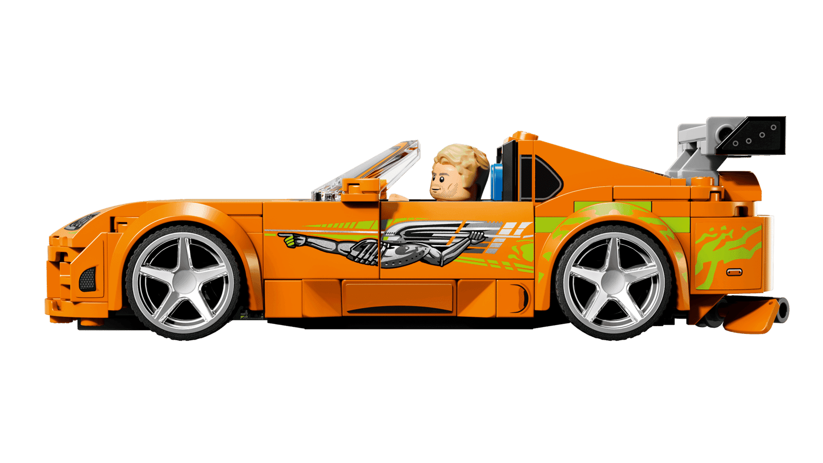 Lego Speed Champions 77260 Rapido Y Furioso: Toyota Supra Mk4 (3)