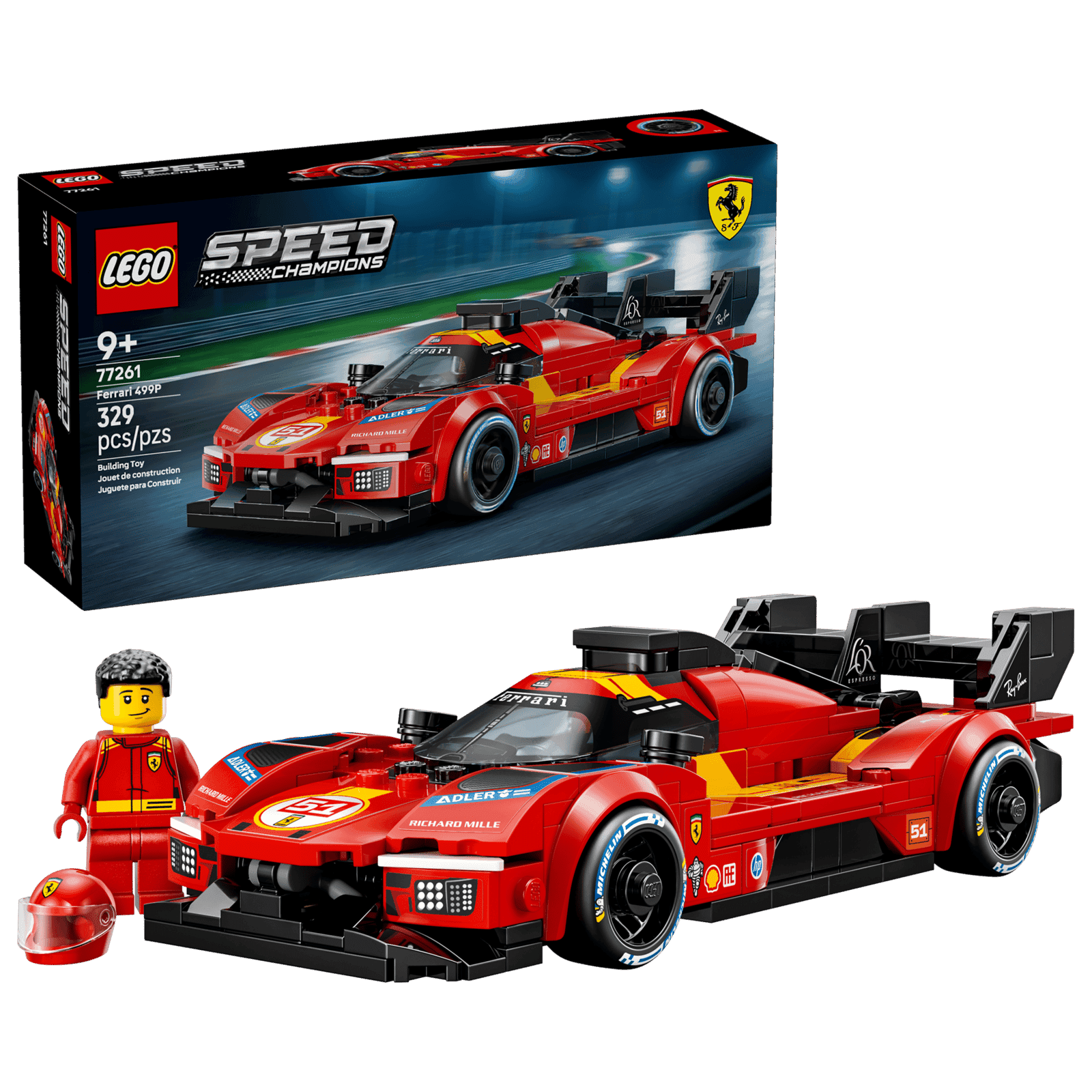 Lego Speed Champions 77261 Ferrari 499P (2)