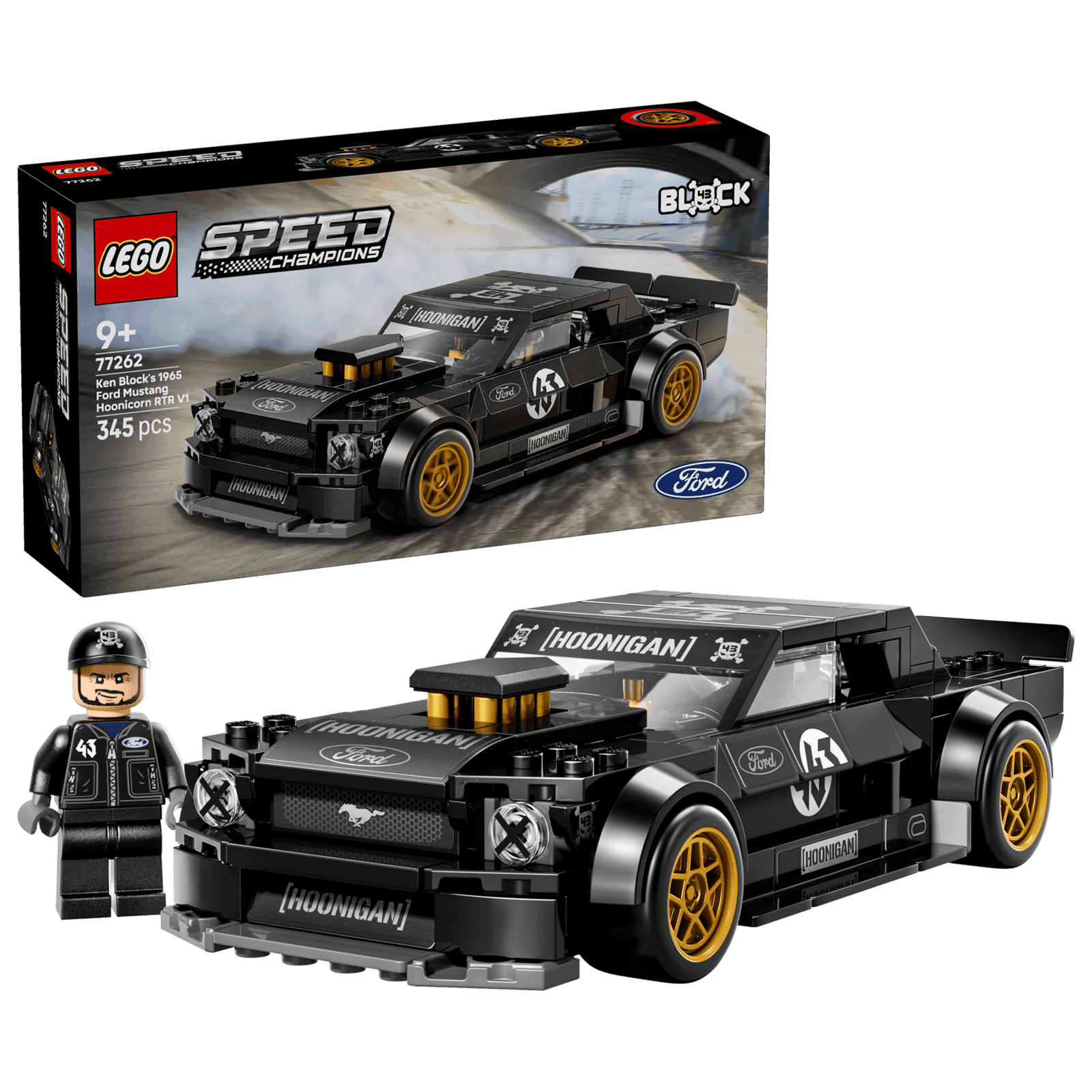 Lego Speed Champions 77262 Ford Mustang 1965 Hoonicorn V1 De Ken Block (2)