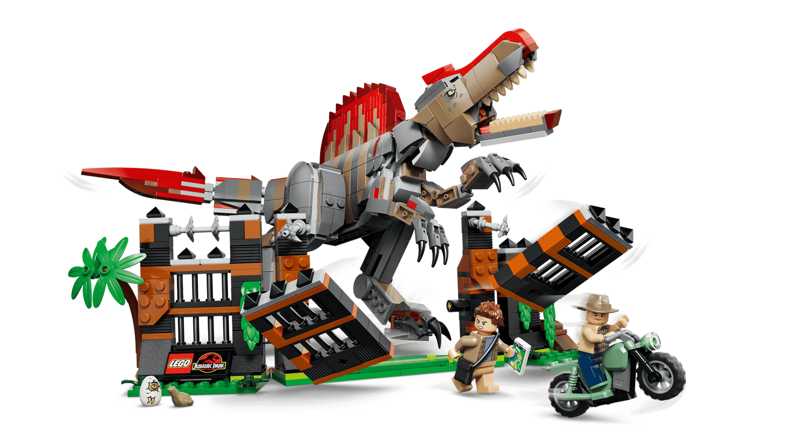 Lego Jurassic World 77982 Huida Del Dinosaurio Spinosaurus (3)