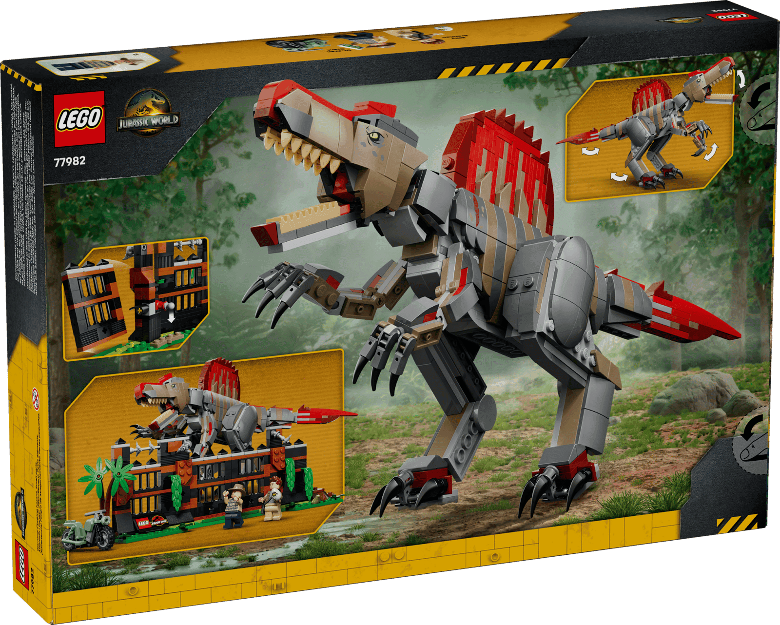 Lego Jurassic World 77982 Huida Del Dinosaurio Spinosaurus (6)