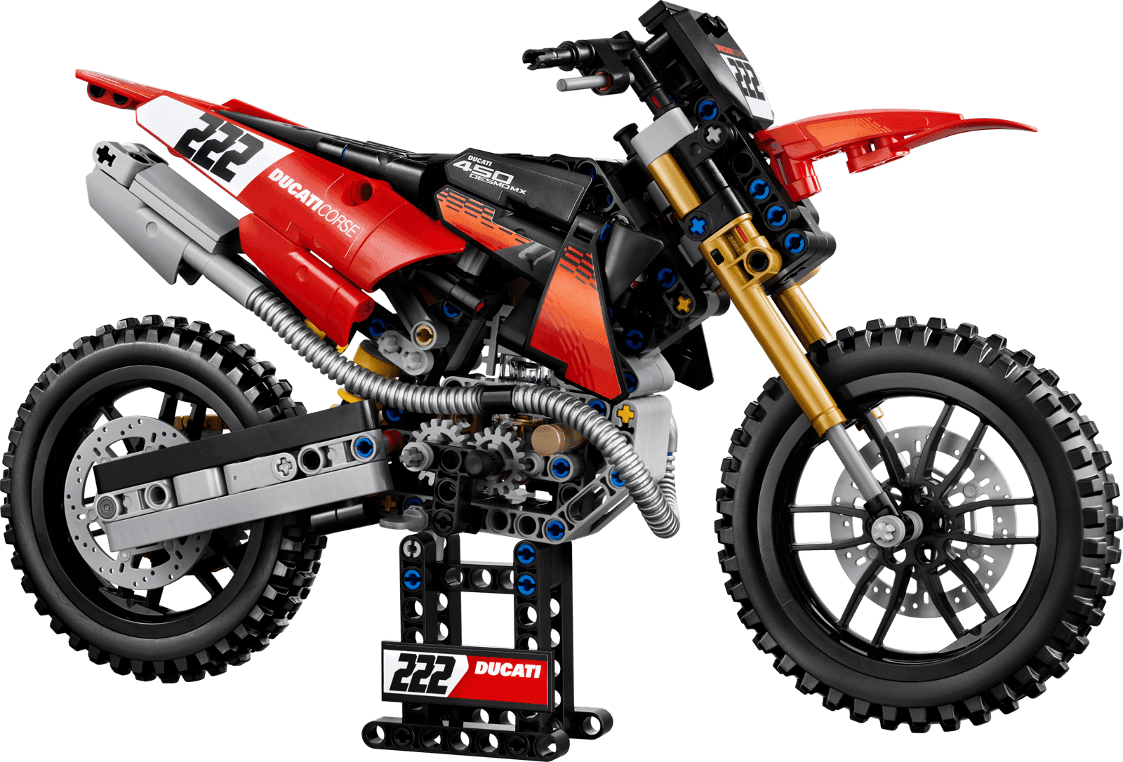 Lego Technic 42238 Motocicleta Ducati Desmo450 Mx Factory