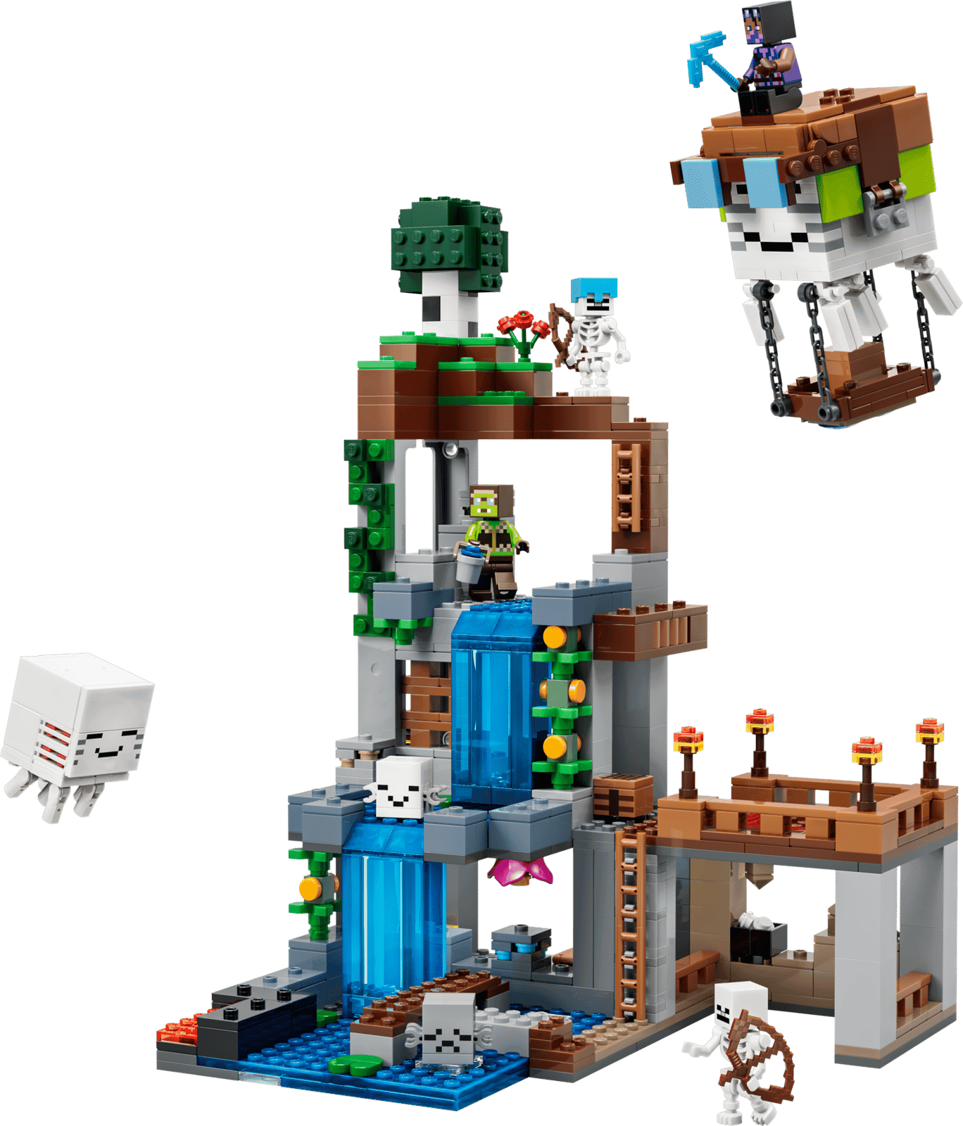 Lego Minecraft 21597 Estacion De Ghasts