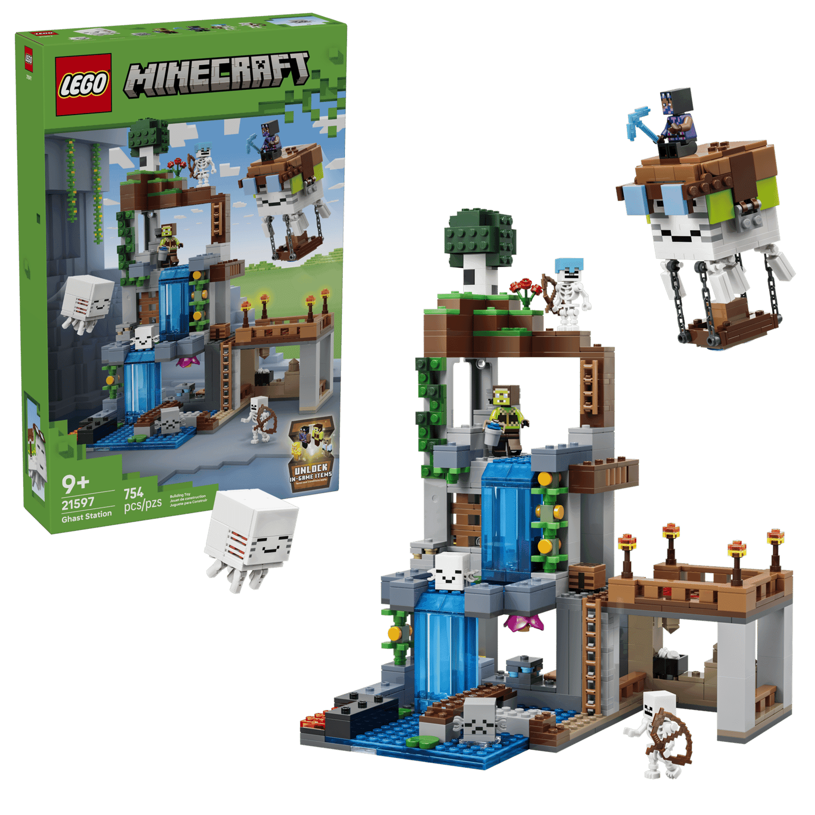 Lego Minecraft 21597 Estacion De Ghasts (2)
