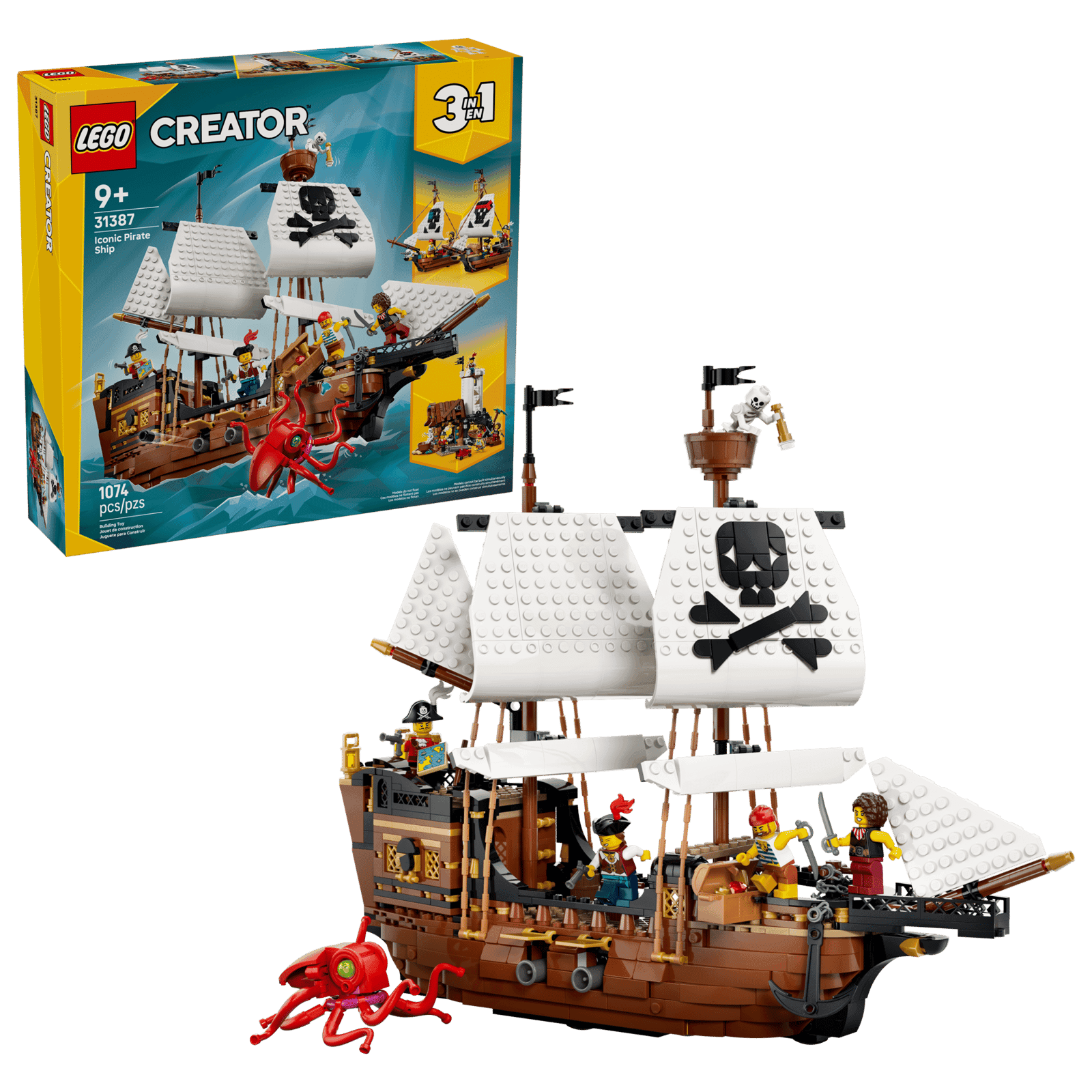 Lego Creator 31387 Barco Pirata Clasico (2)