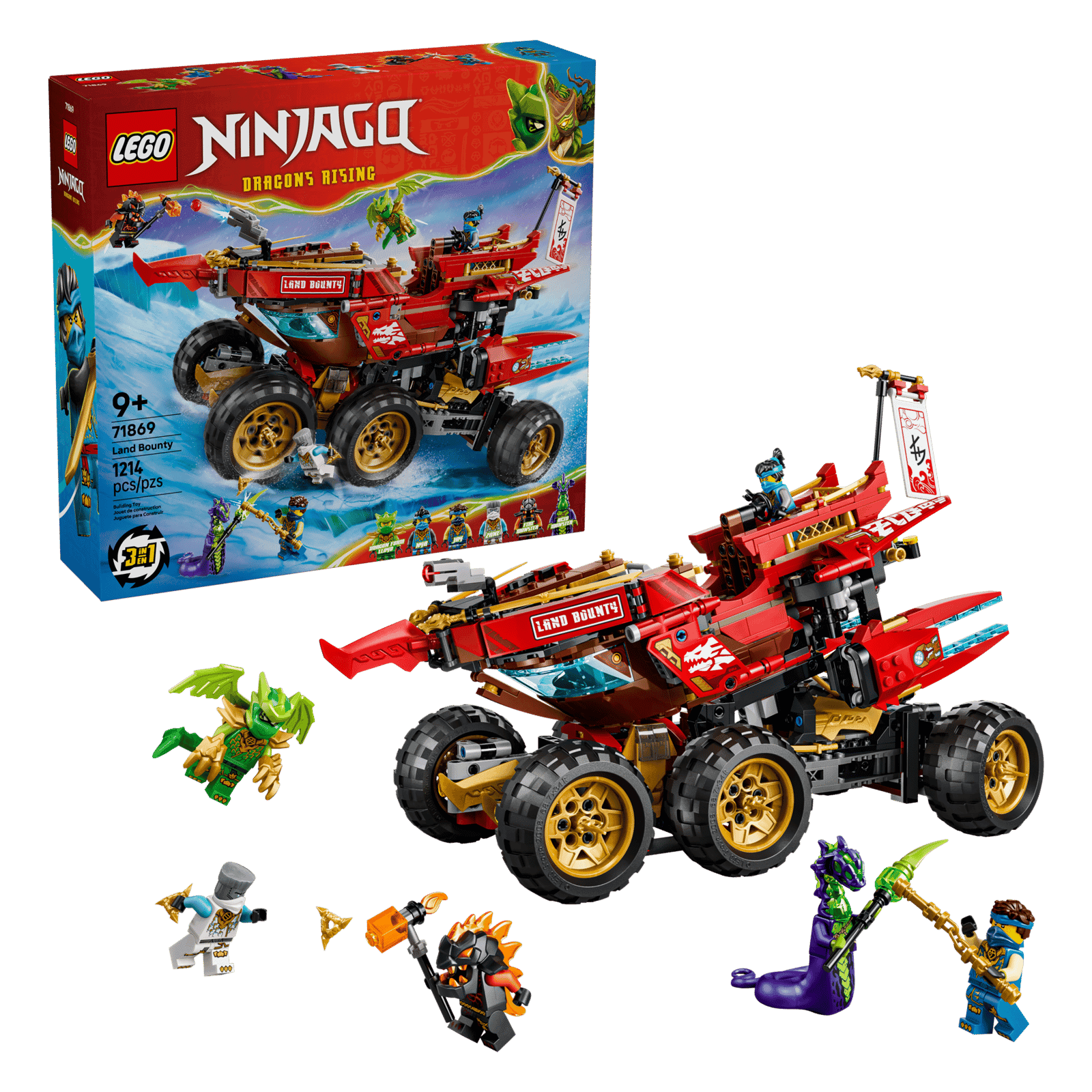 Lego Ninjago 71869 Bounty Terrestre (2)