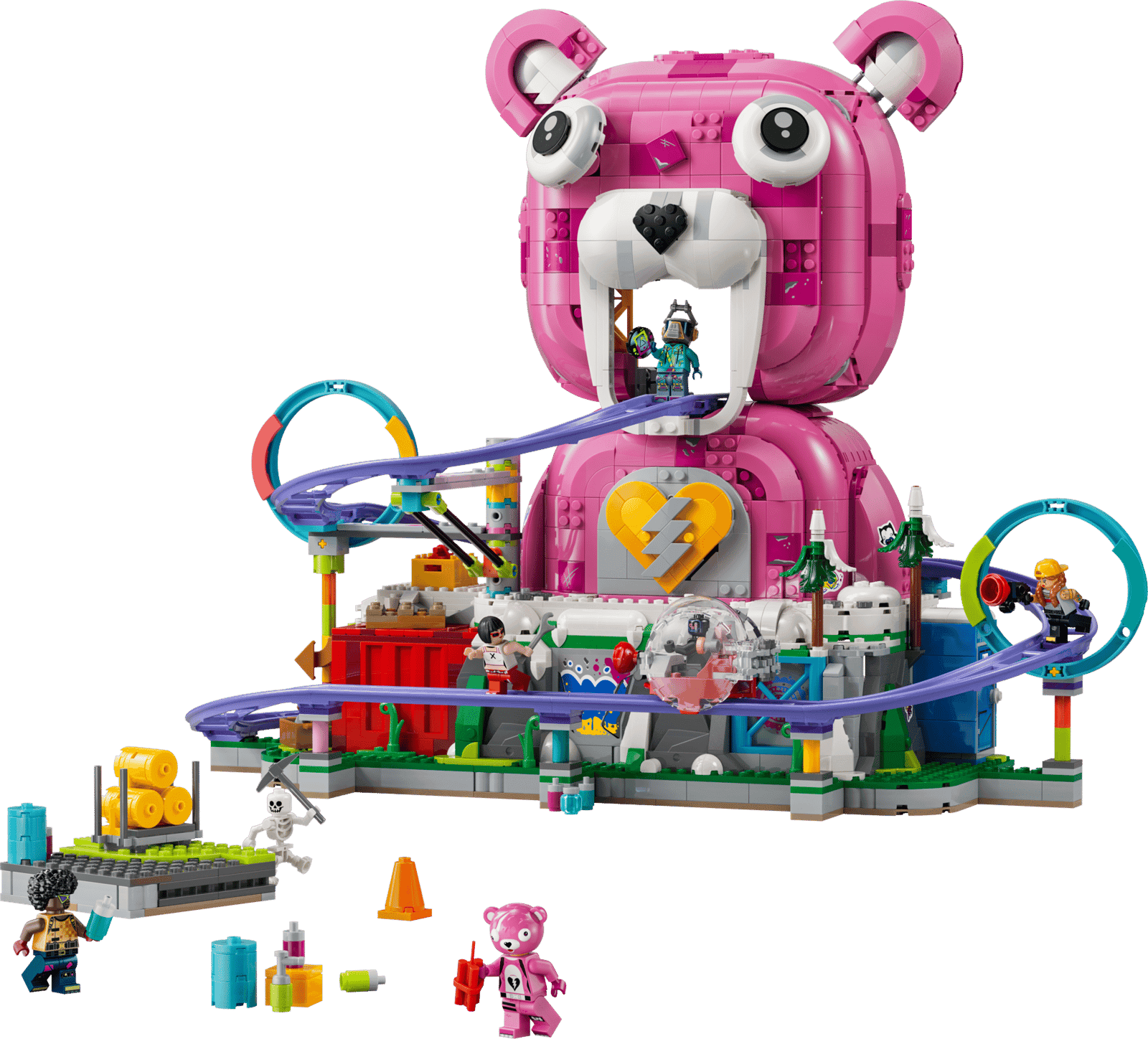 Lego Fortnite 77082 Caverna Descontrol