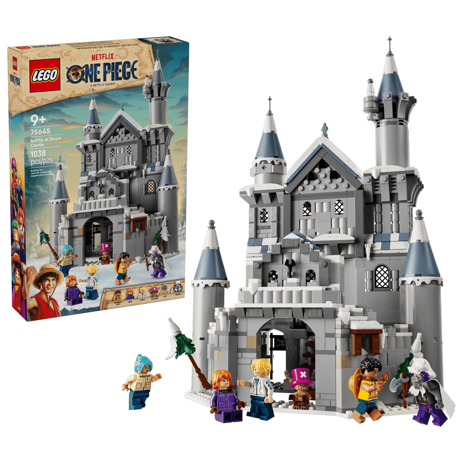 Lego One Piece 75645 Batalla En El Castillo Drum (2)