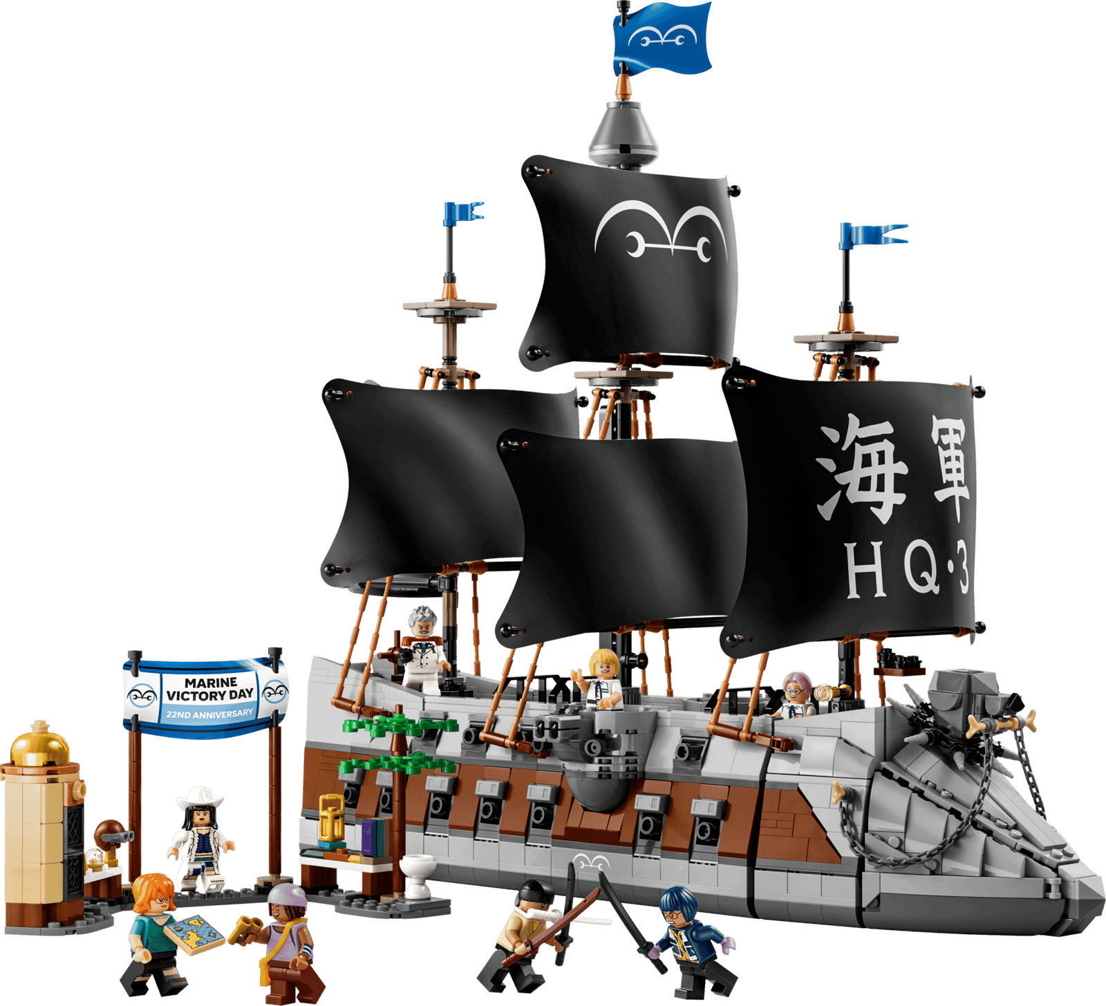 Lego One Piece 75646 Barco De La Marina De Garp