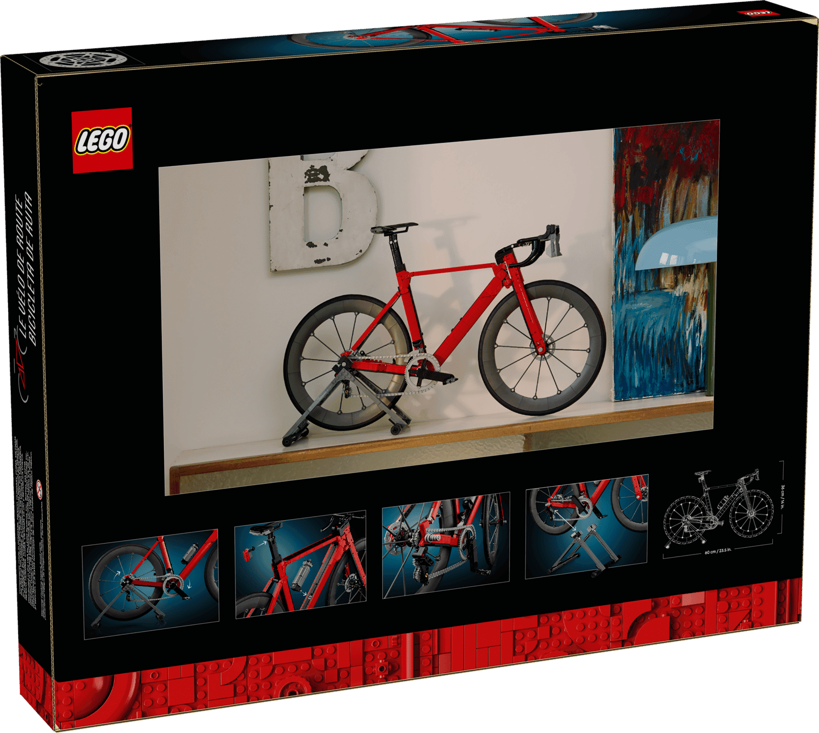 Lego Icons 11380 Bicileta De Carretera (5)