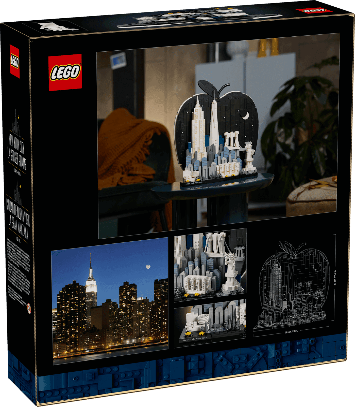 Lego Arquitectura 21066 Ciudad De New York: La Gran Manzana (6)
