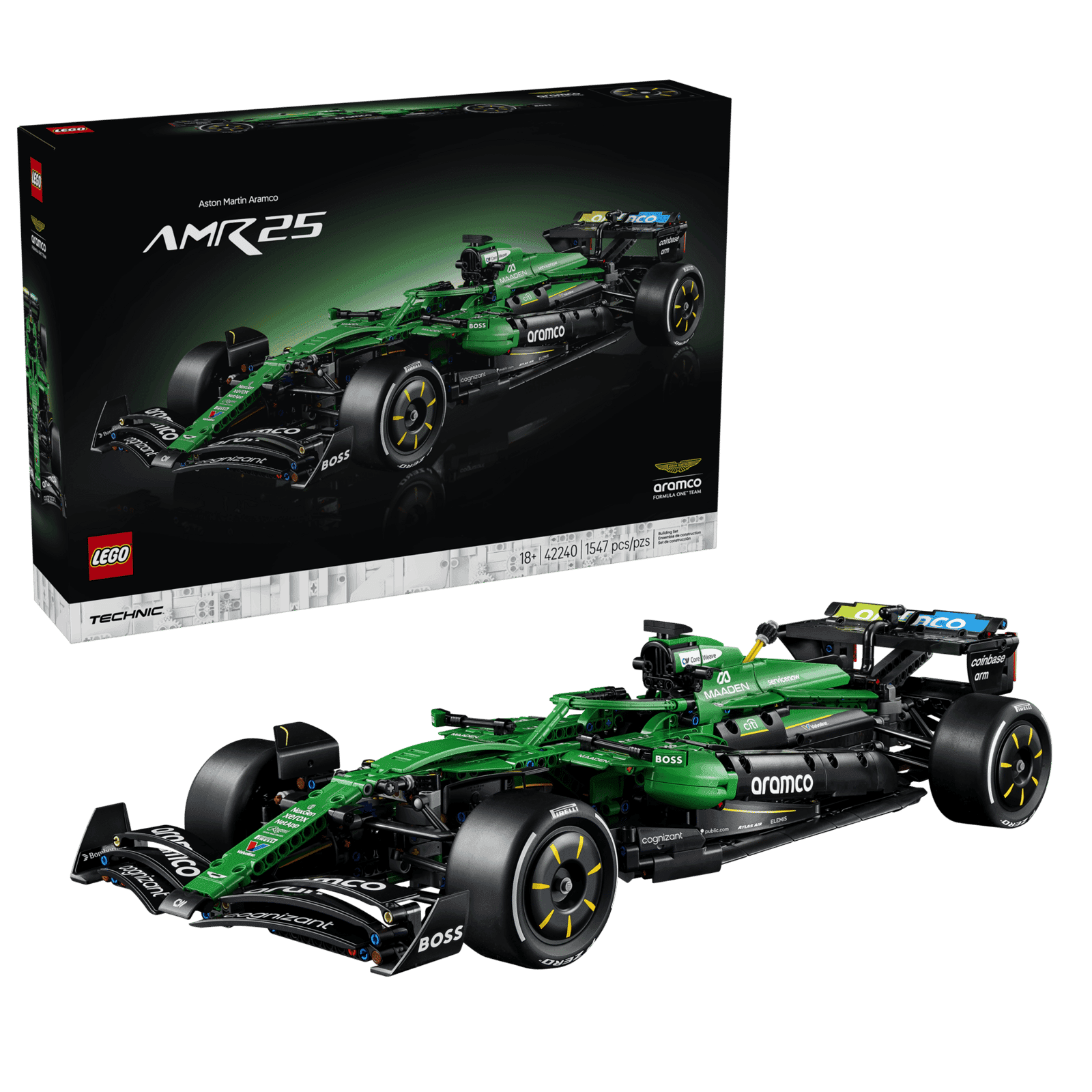 Lego Technic 42240 Auto Aston Martin Aramco Amr25 (2)