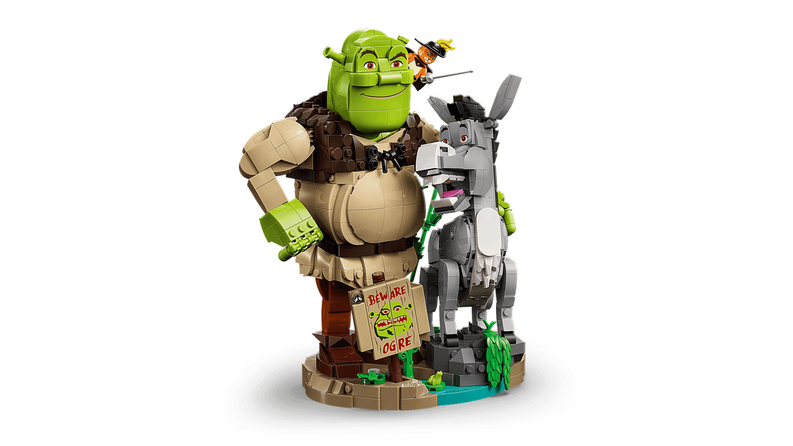 Lego  72423 Shrek, Burro Y Gato Con Botas (3)