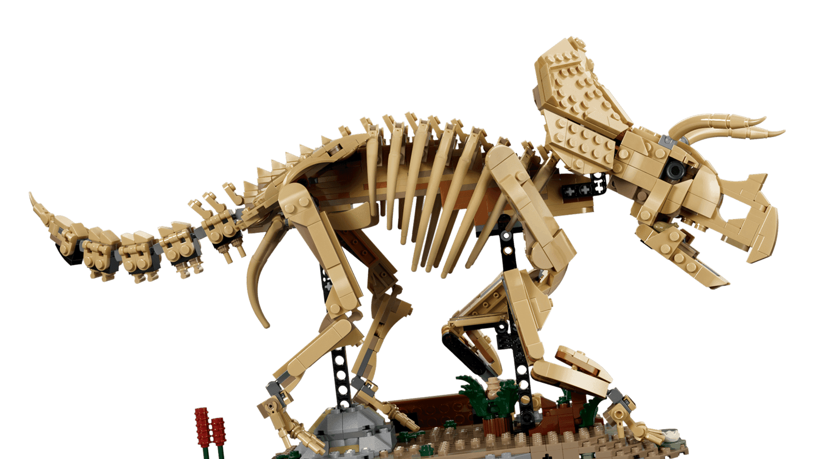 Lego Jurassic World 77985 Fosiles De Dinosaurio Triceraptops (3)
