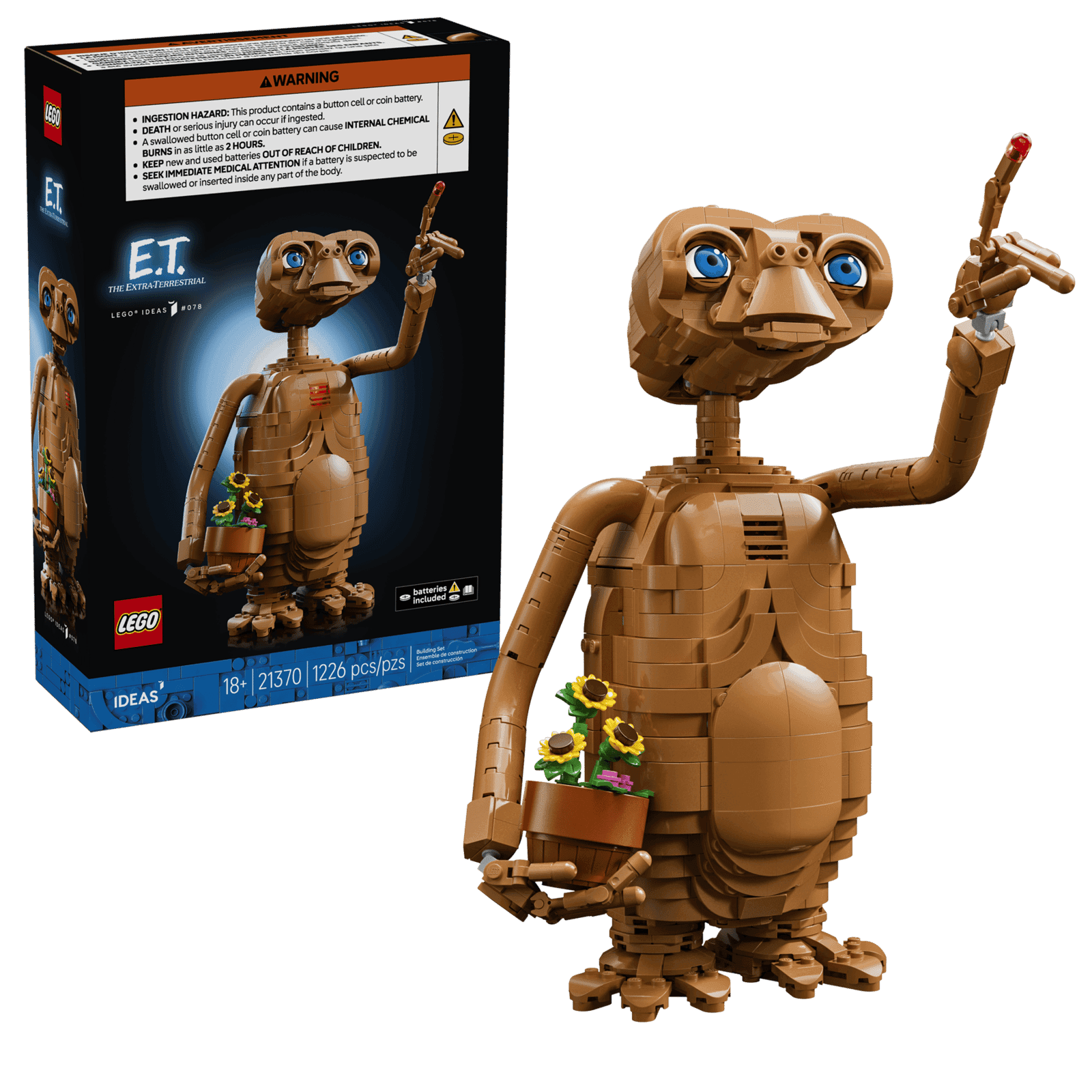 Lego Ideas 21370 E.T El Extratrerrestre (2)