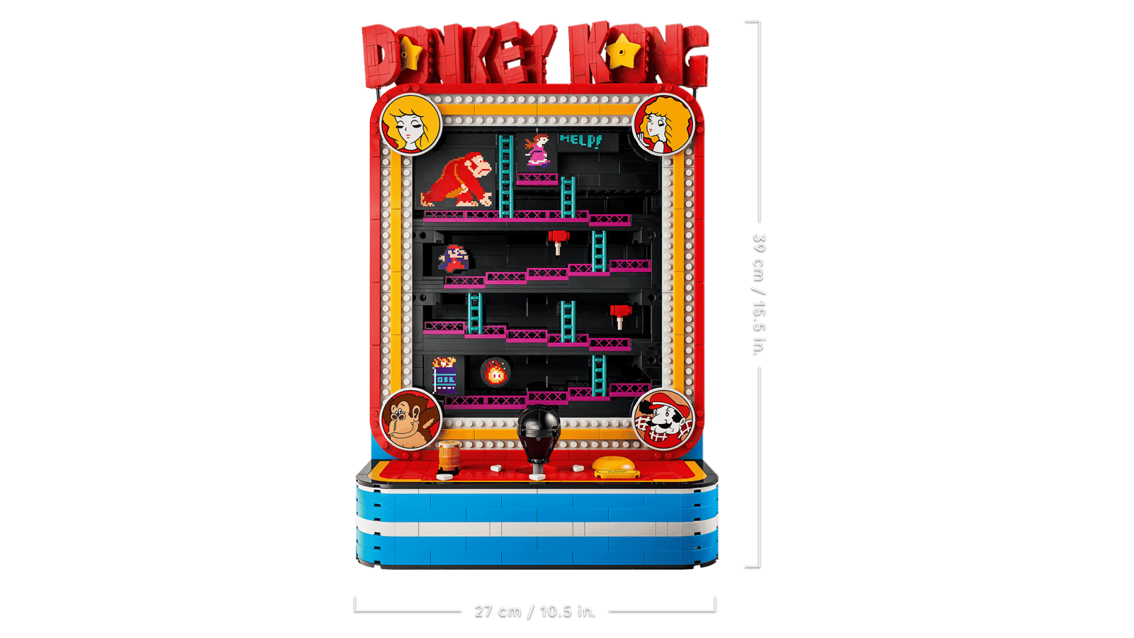 Lego Super Mario Bros 72051 Maquina Recreativa De Donkey Kong (6)