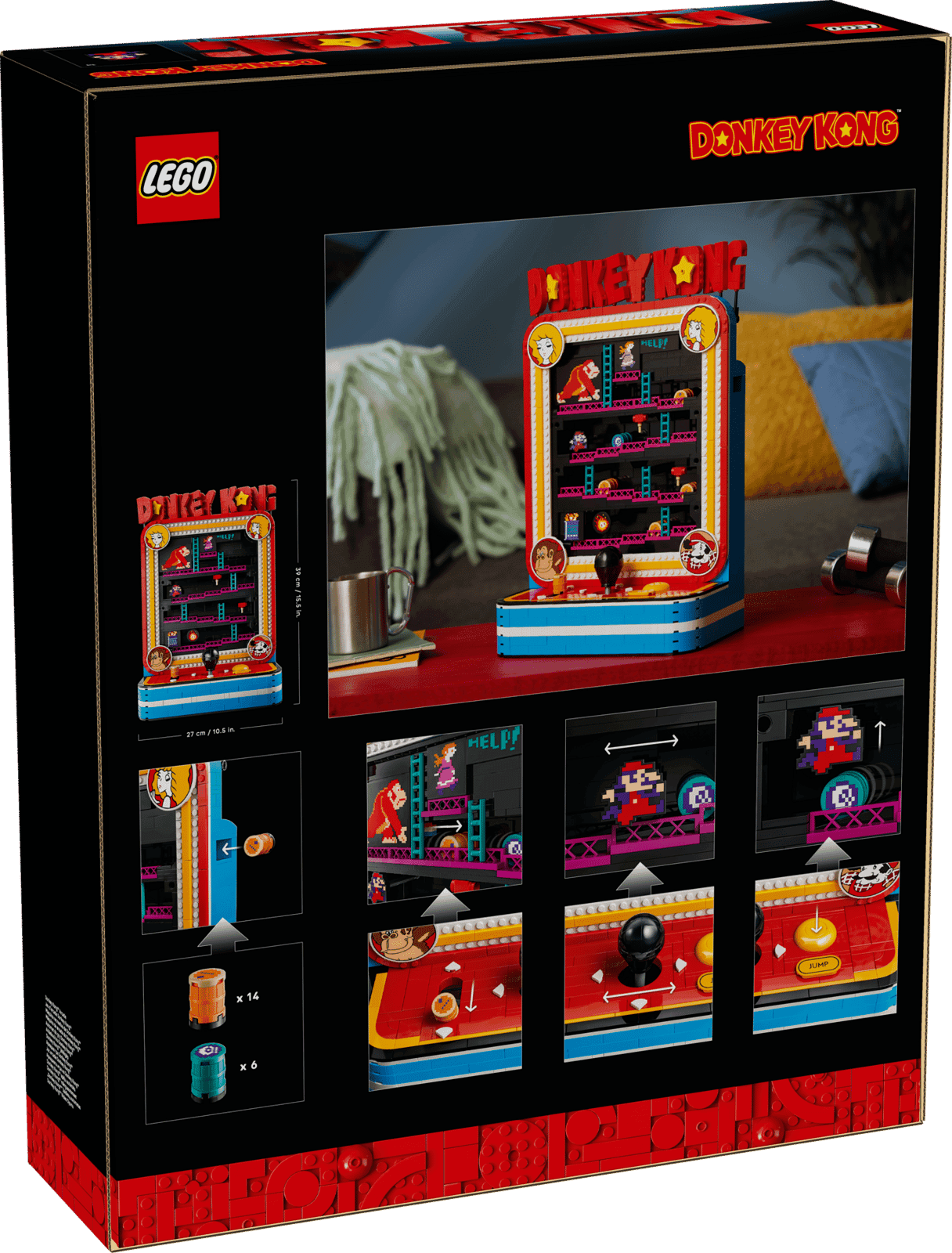 Lego Super Mario Bros 72051 Maquina Recreativa De Donkey Kong (8)