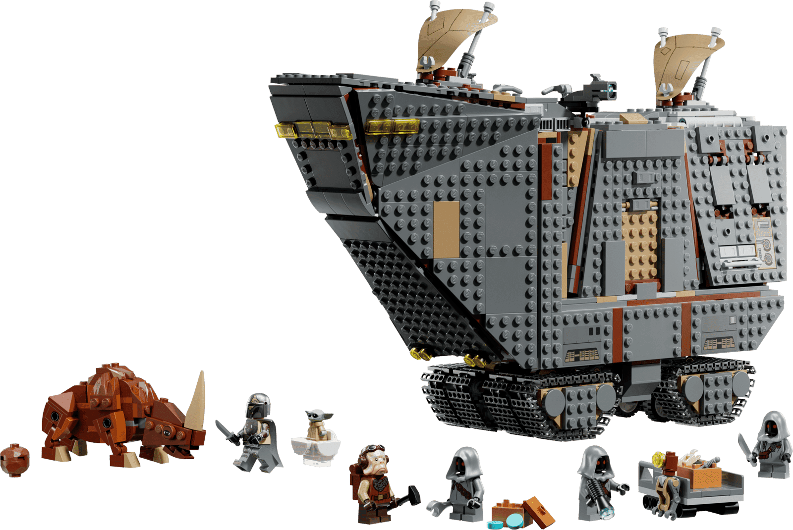 Lego Star Wars 75453 Reptador De Las Arenas Del Exterior Y Mudhorn