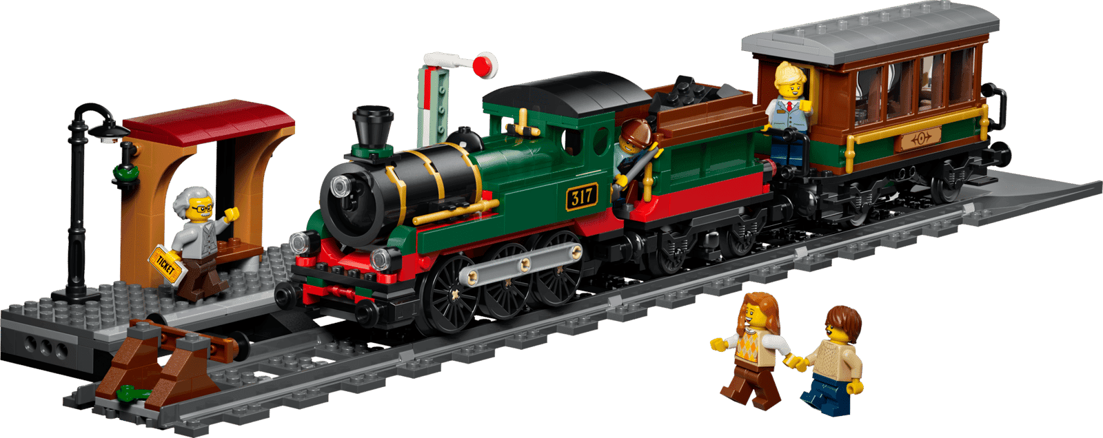 Lego City 60511 Tren De Vapor Clasico