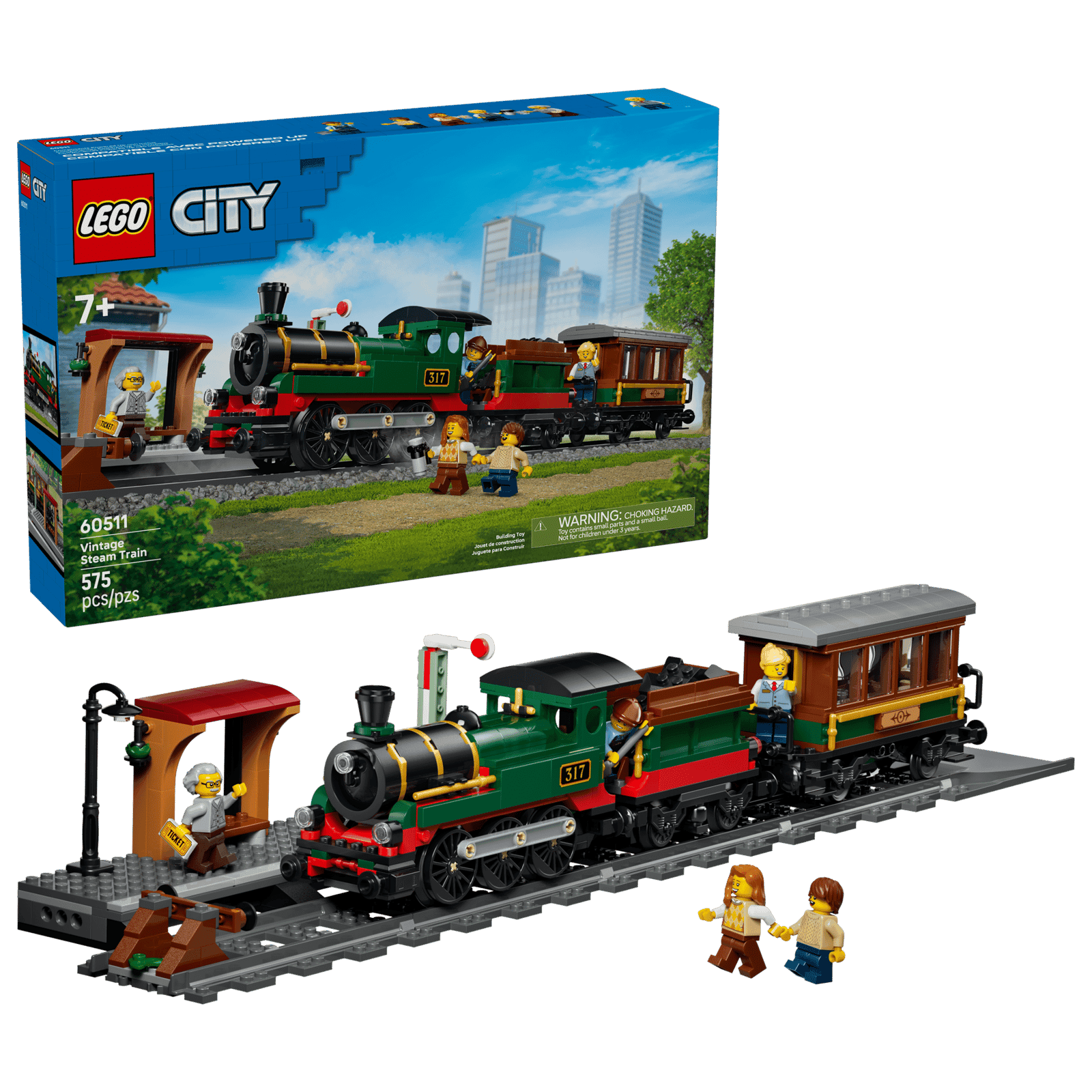 Lego City 60511 Tren De Vapor Clasico (2)