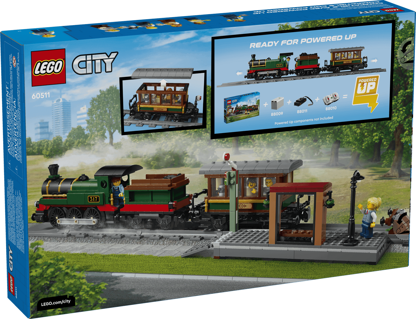 Lego City 60511 Tren De Vapor Clasico (4)