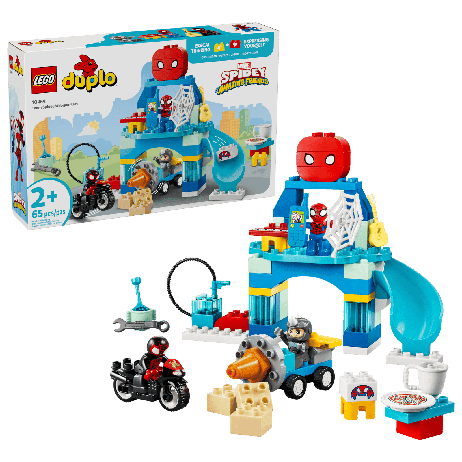 Lego Marvel 10464 Aracnocuartel De Spidey Y Su Superequipo (2)