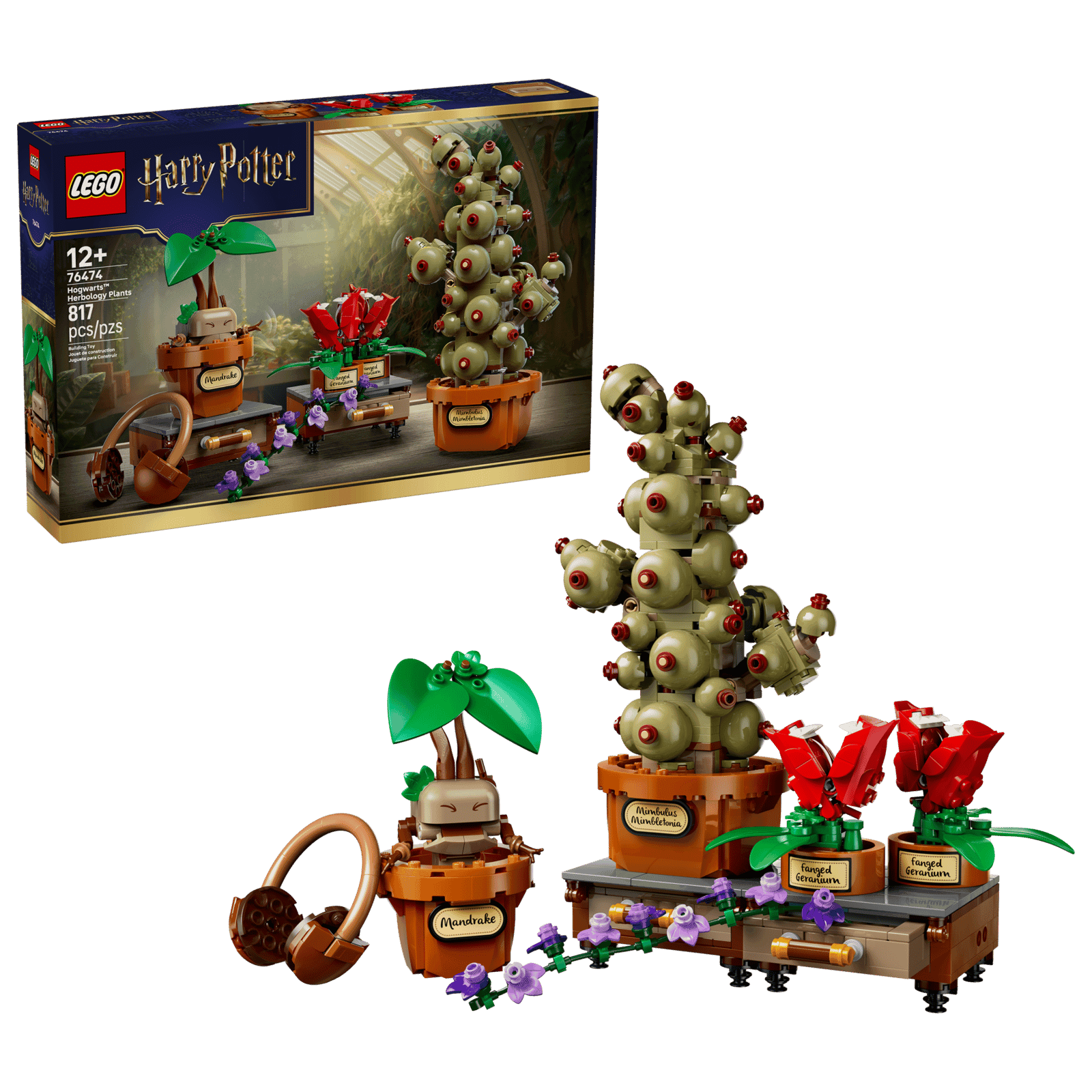 Lego Harry Potter 76474 Hogwarts: Plantas De Herbologia (2)