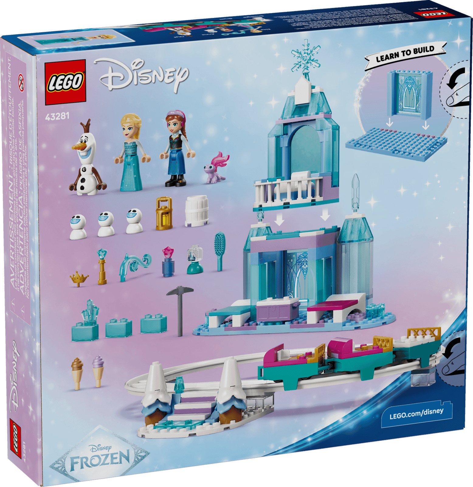 Lego Disney 43281 Castillo De Hielo De Elsa Y Aventura En La Nieve (5)