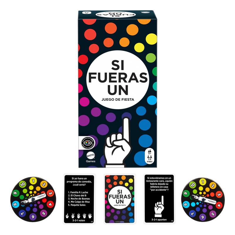 Mattel Games Hyb64 Juego De Mesa Si Fueras