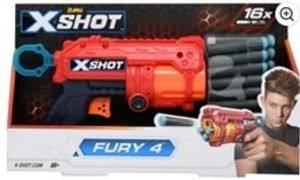 Zuru Xshot 36377 Lanzador Excel Fury 4 Blaster