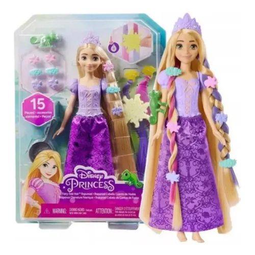 Mattel Disney Princesas Hlw18 Muñeca Rapunzel Cabello De Cuentos De Hadas