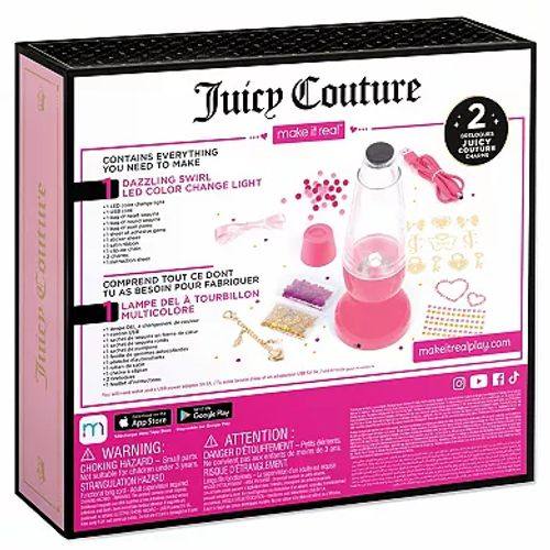 Make It Real Diy 4472 Juicy Couture: Luz Led Cambio De Color Espiral Brillante