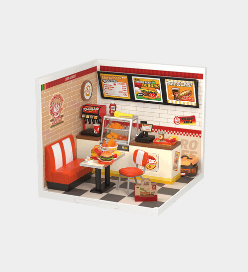Rolife Diy Dw010 Hamburguesas Yum Yum