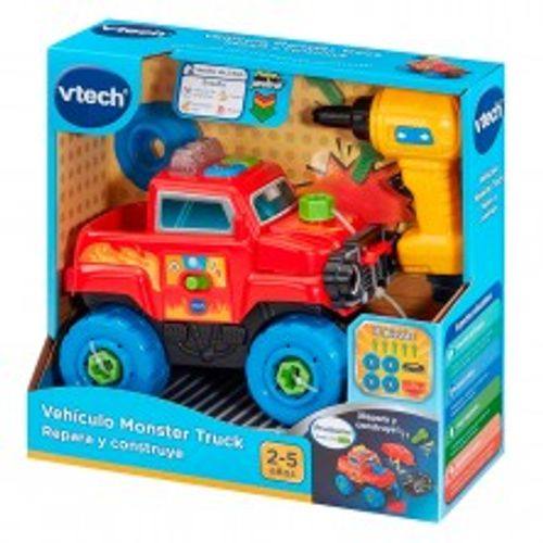 Vtech Baby 80-576322 Monster Truck Arma Y Repara
