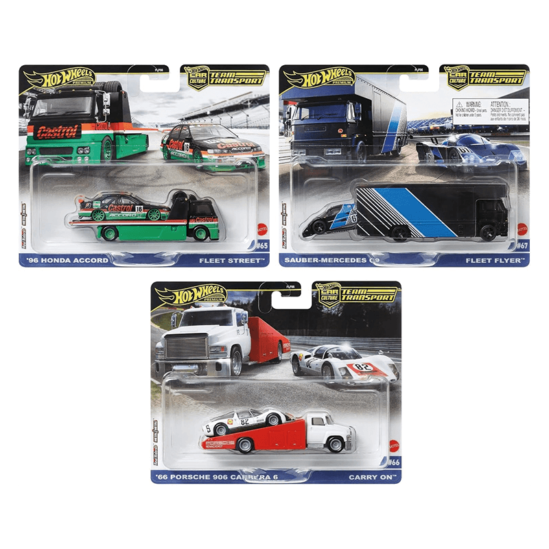 Mattel Hot Wheels Flf56 Coleccion De Vehiculos Team Transport