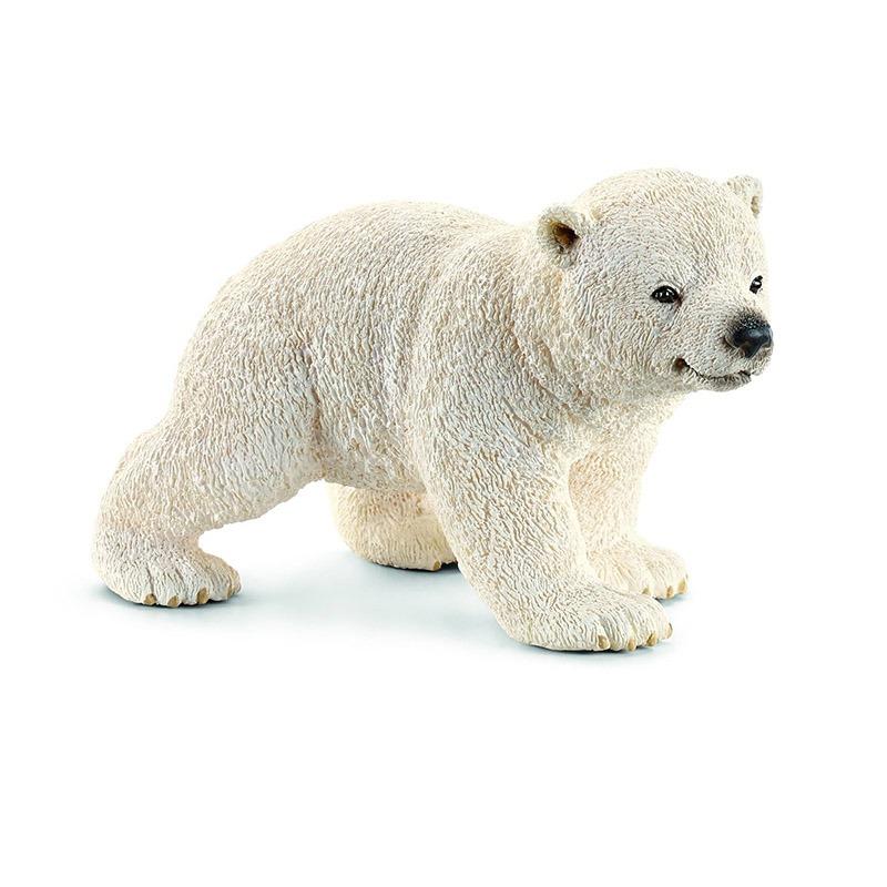Schleich Vida Salvaje 14708 Cachorro De Oso Polar Caminando