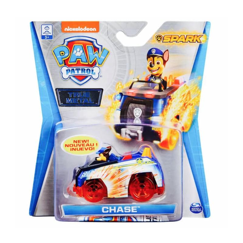 Spin Master Paw Patrol 6053257 Vehiculos Metalicos Spark Chase (Asst 3/4)