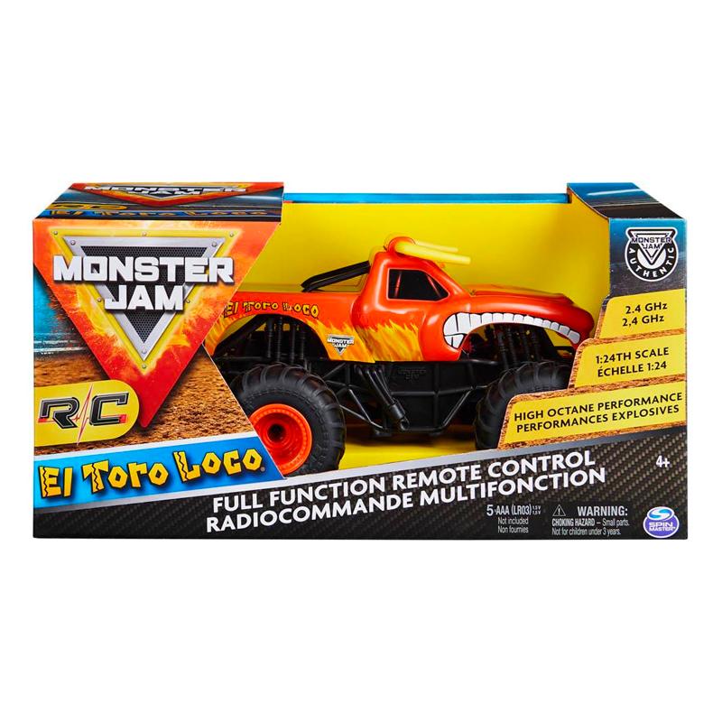 Boing Toys 6060517 Monster Jam Vehiculo Control Remoto El Toro Loco