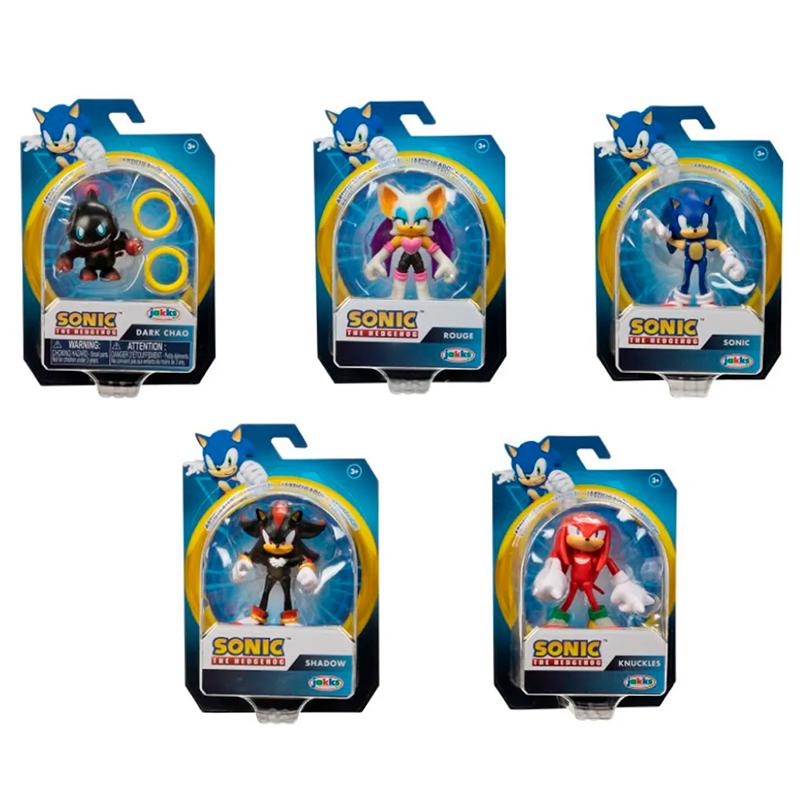JAKKS PACIFIC Sonic 15564 Figura 2.5 Pulg W10 Surtido