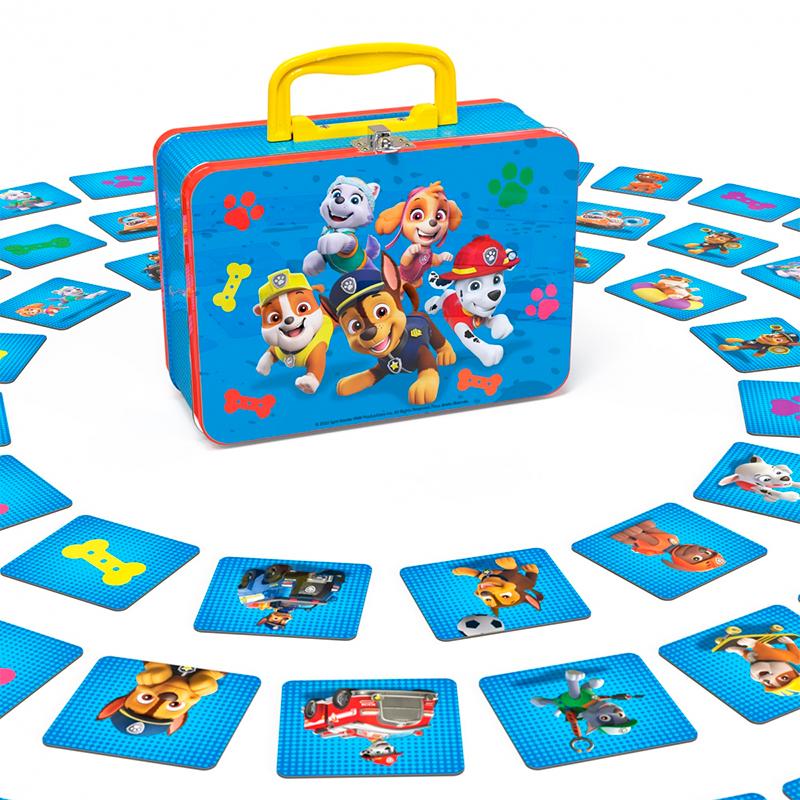 Spin Master Paw Patrol 6066827 Juego De Memoria Mini Lata
