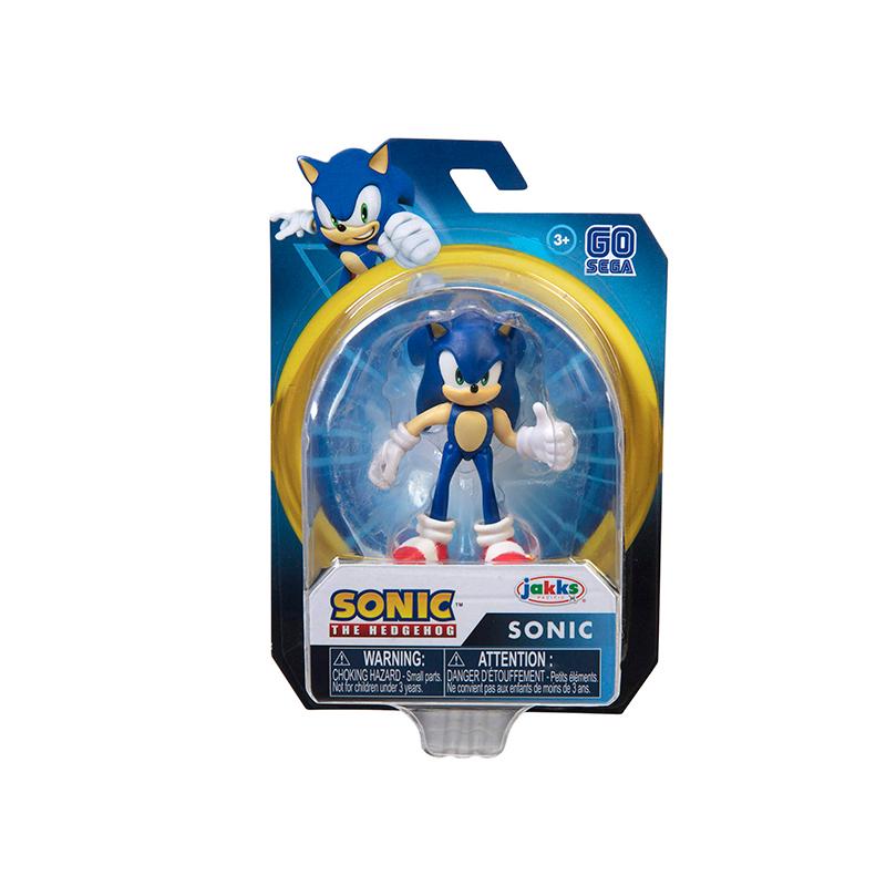 Jakks Pacific Sonic 15564 Figura De Sonic 2.5 Pulg W10 Sonic (Asst 4/5)